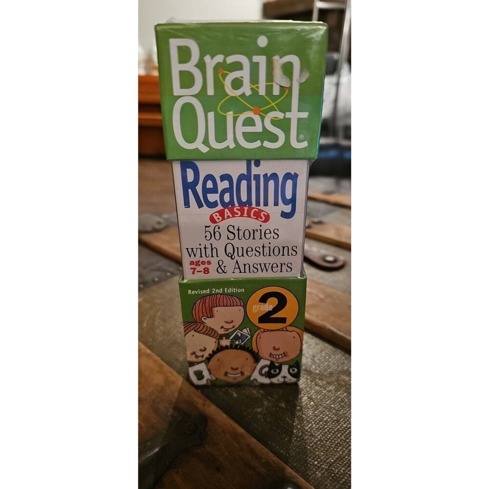 Brain Quest • Reading Basics (Cards) • Ages 7-8 • Grade 2